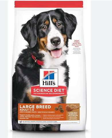 Hills Science Diet Adult Large Breed Lamb Meal & Brown Rice 14.97KG