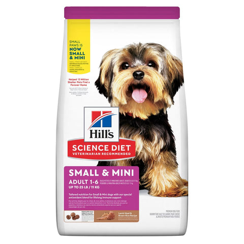 Hills Science Diet Adult Lamb Meal & Brown Rice Small Paws 2.04kg