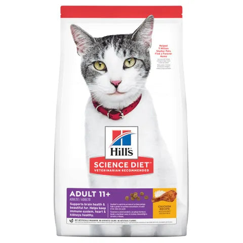 Hills Science Diet Feline Adult 11+ Senior Age Defying Dry