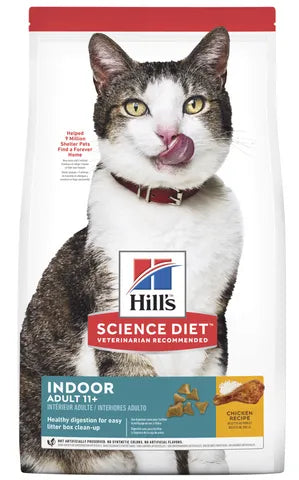 Hills Science Diet Feline 11+ Dry Indoor