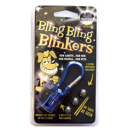 Bling Bling Blinkers Pet Tag