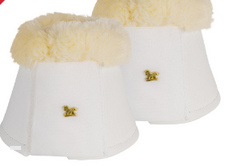 Aubenhausen Fleece Bell Boots - White Medium