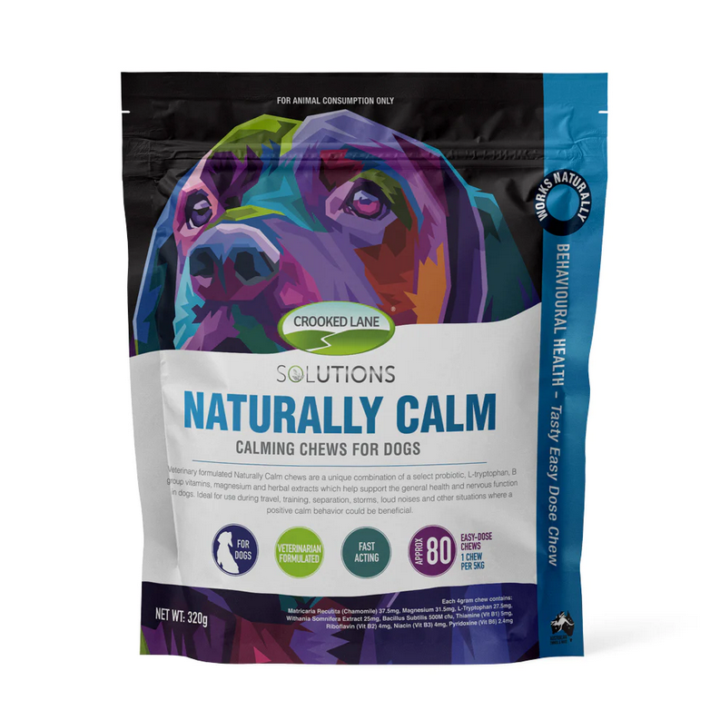 Crooked Lane Naturally Calm Calming Chews for Dogs 320g
