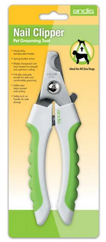 Andis Nail Clipper Large White Lime Green
