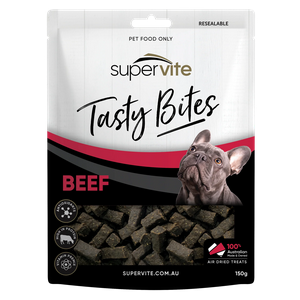 Supervite Tasty Bites Beef 150g
