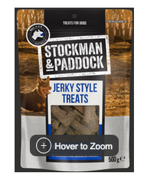 Stockman & Paddock Jerky Style Treats 500g