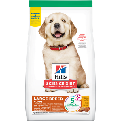 Hills Science Diet Puppy Large Breed New Recipe