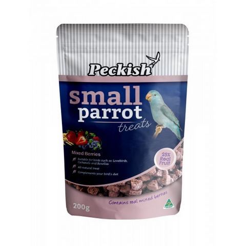 Peckish Small Parrot Treats Mixed Berries