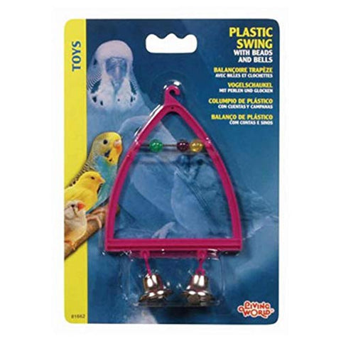 Plastic Swing with Beads and Bells