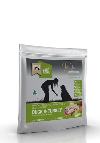 Meals For Mutts Duck & Turkey Gluten & Grain Free