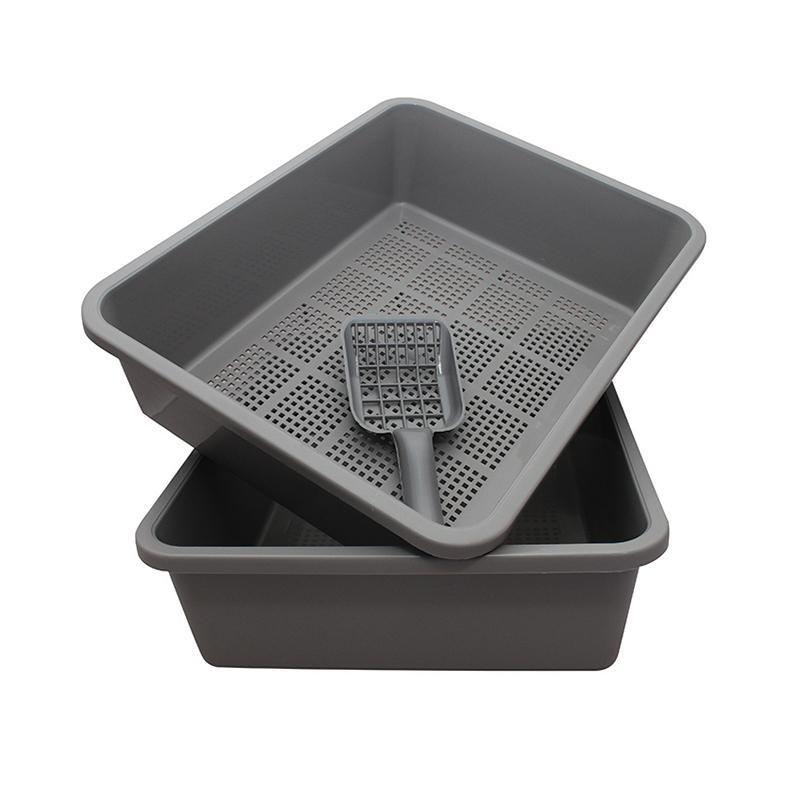 Kitter Sieve Tray - 3 pc set charcoal