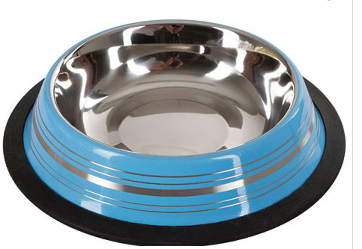 Pet Bowl Stainless Assorted Colour