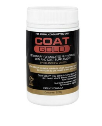 Coat Gold Canine 250g