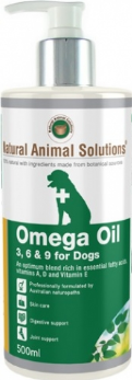 Natural Animal Solutions Omega Oil 3, 6 & 9 For Dogs & Horses