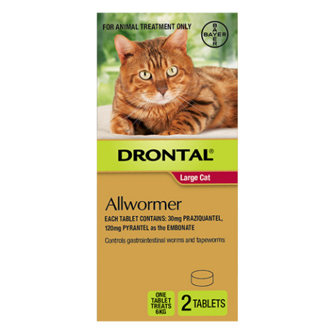 Drontal Cat Allwormer - tablets