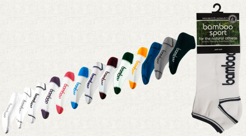 BAMBOO- Sports PED Socks