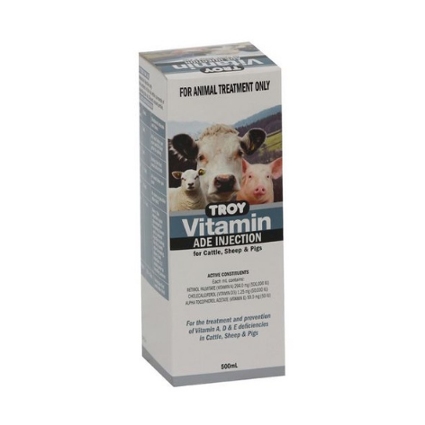 Troy Vitamin ADE Injection 500ml