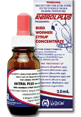 Fido's Avitrol Plus Bird Worm Syrup