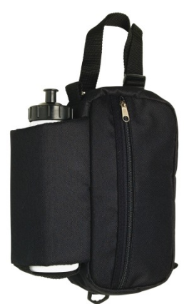 Insulated Water Bottle and Zipper Pouch Case