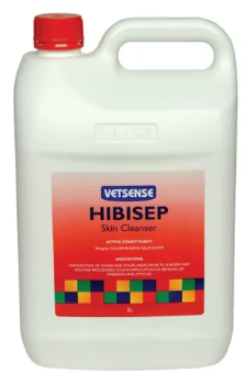 VETSENSE HIBISEP 4% Disinfectant Solution 5L