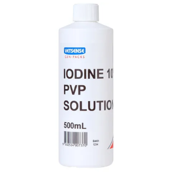 Vetsense Antiseptic Iodine 10% PVP