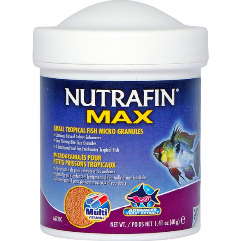 Nutrafin Max Small Tropical Micro Pellets 40gm