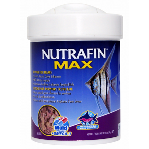 Nutrafin Max Tropical Fish Flakes 38gm