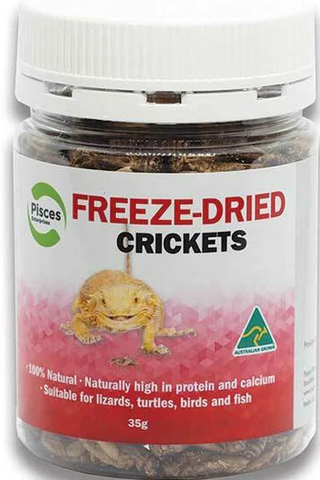 Pisces Freezedried Crickets Jar 35g