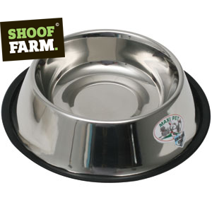 Pet Bowl Stainless Non-tip