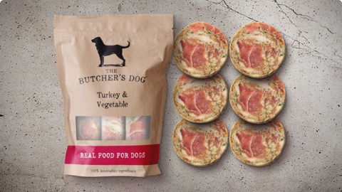 The Butchers Dog Turkey and Veg - 6pc 1550gm
