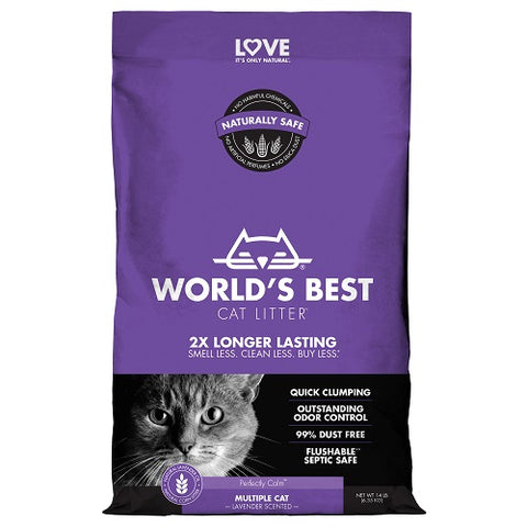 World's Best Cat Litter Lavender 6.35kg